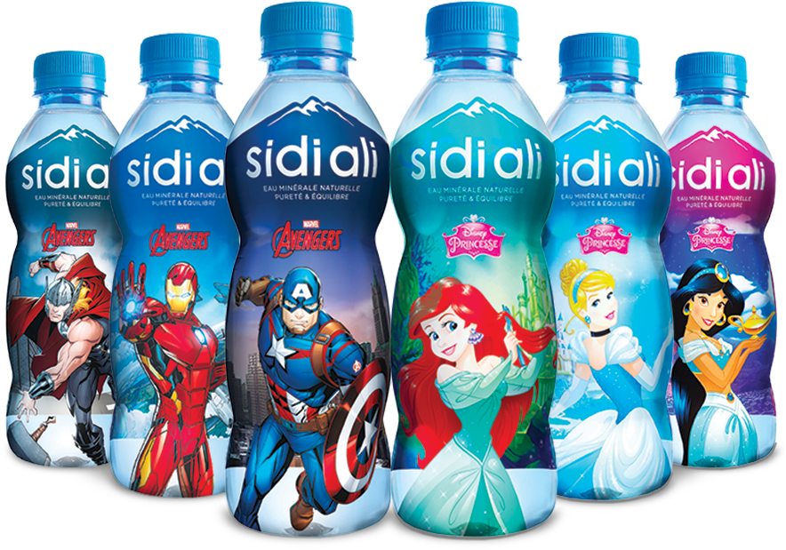 Sidi Ali et Disney© pour l’hydratation des enfants