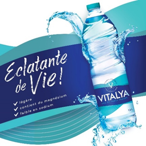 Les Eaux Minérales d’Oulmès lance la nouvelle eau de table «  Vitalya »
